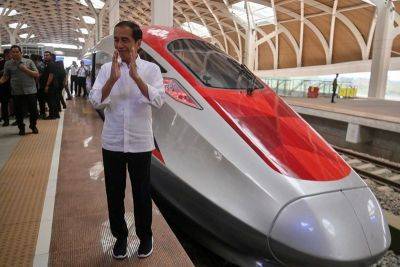 Southeast Asian - Xi Jinping - Joko Widodo - Southeast Asia - Asia - Indonesia to launch China-funded high-speed rail, first in Southeast Asia - philstar.com - Indonesia - China