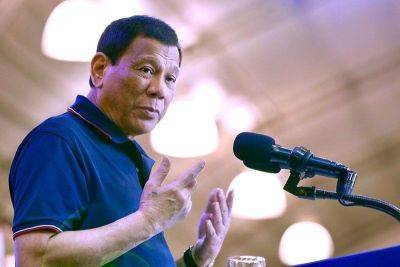 Duterte: Drug problem back, growing bigger