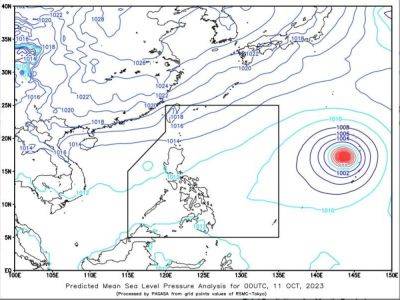 LPA enters PAR but unlikely to escalate into tropical depression