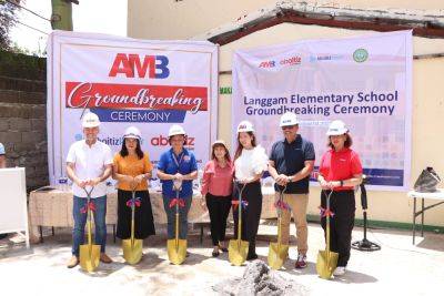AboitizPower, partners to rebuild Langgam Elementary School - manilastandard.net - city San Pedro