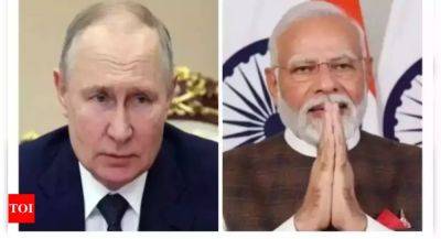 Narendra Modi - Vladimir Putin - Summit between PM Modi, Putin likely this year - timesofindia.indiatimes.com - India - Russia - city Moscow - city New Delhi - Summit