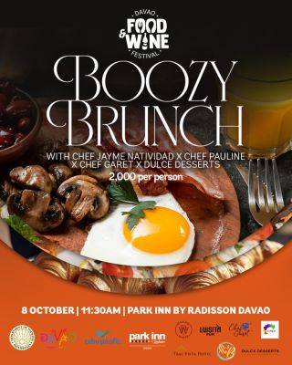 Booze and brunch at Park Inn by Radisson Davao
