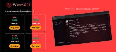 Suspected phishing that mimicks WormGPT surfaces on the Darknet