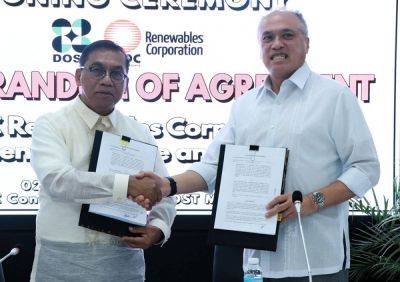 DoST central office goes solar to fight climate change