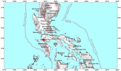 Magnitude 5.0 earthquake rattles Batangas