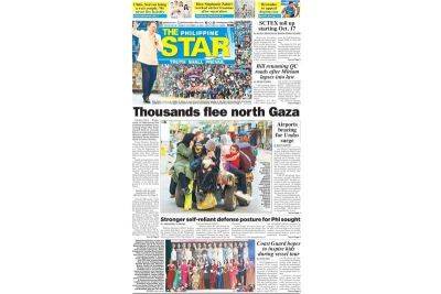 The STAR Cover (October 15, 2023) - philstar.com