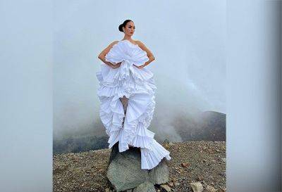 Pia Wurtzbach - Michael Cinco - C Mendez Legaspi - Miss Universe 2022 R’Bonney Gabriel wears Albert Andrada in El Salvador mountain shoot - philstar.com - Philippines - Usa - El Salvador - Manila - city Paris
