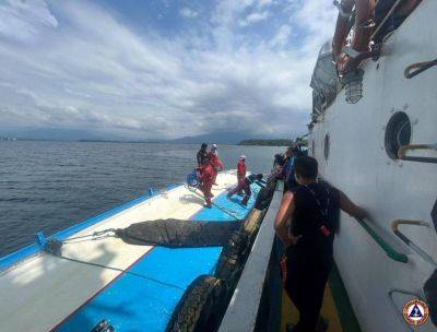 PCG recovers rammed fishing boat