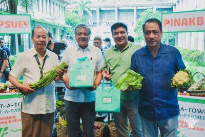 DA, FarmFresh offer first taste of instant pakbet, chop suey