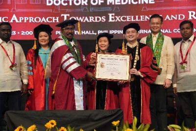 Indian philanthropist conferred prestigious Doctor Honoris Causa title by Perpetual U