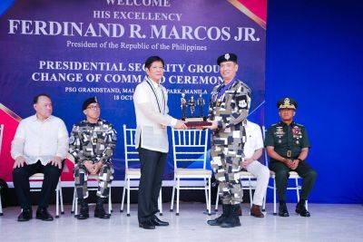 Ferdinand Marcos-Junior - AFP - Charles Dantes - PSG gets new chief as AFP hierarchy undergoes major reshuffle - manilastandard.net - Philippines