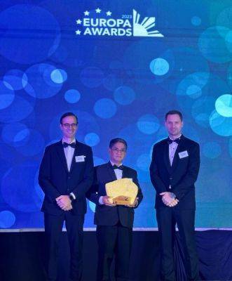 Maynilad’s energy solutions recognized in 2023 Europa Awards