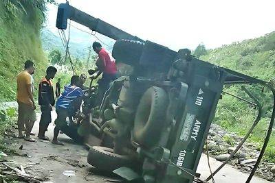 John Unson - 10 soldiers hurt in Zamboanga del Norte road mishap - philstar.com - county Del Norte