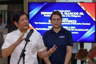 Janvic Mateo - Sara Duterte - Marcos Duterte - Marcos - Marcos, Sara: Double-digit drop in approval, trust ratings - philstar.com - Philippines - Manila