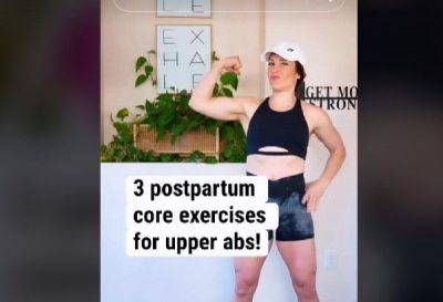 TikTok star postpartum fitness expert shares important tips on bouncing back