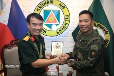 Delegates of Vietnam People’s Army for 8th SOEVP render courtesy call on CGPA