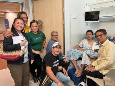 PH Embassy officials visit rescued caregiver in Israel