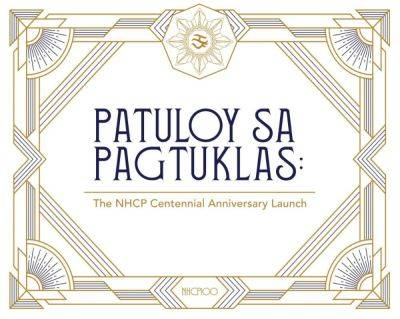 NHCP to launch centennial celebration