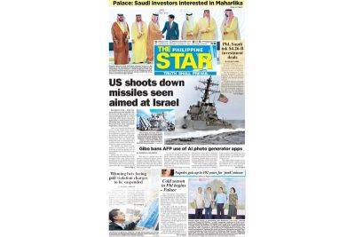 The STAR Cover (October 21, 2023) - philstar.com