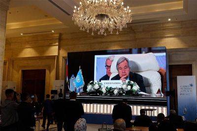 Antonio Guterres - UN chief urges ceasefire to end Gaza's 'godawful nightmare' - philstar.com - Israel - Egypt - Palestine - city Cairo, Egypt
