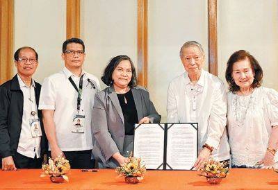 Tan Yan Kee Foundation, DA sign irrigation project agreement