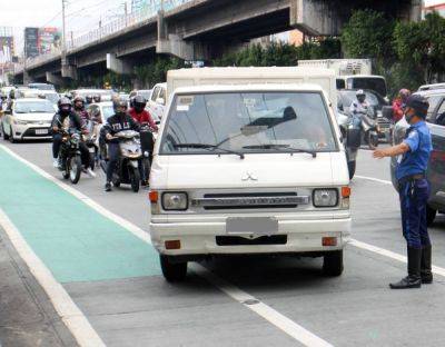 MMDA suspends number coding on Oct. 30, Nov. 1 and 2
