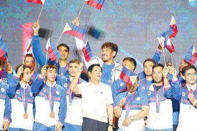 Marcos honors Asiad medal winners