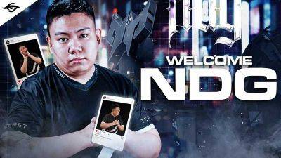Team Secret signs ex-NAOS Esports player 'NDG'