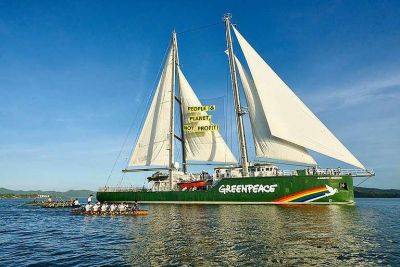 Gaea Katreena Cabico - Greenpeace ship to tour Philippines to amplify call for climate justice - philstar.com - Philippines - Uae - city Tacloban - city Dubai, Uae - city Manila, Philippines