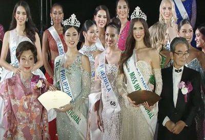 Philippines' Nicole Borromeo is Miss International 2023 3rd runner-up