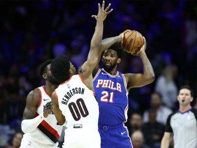 Embiid dominates with 35-15-7-6 statline as Sixers destroy Blazers