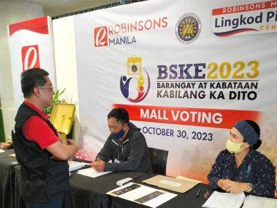 Post-BSKE: Comelec eyes more mall voting sites, ‘special registration’ for next elections
