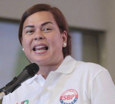 Sara Duterte votes in Davao City