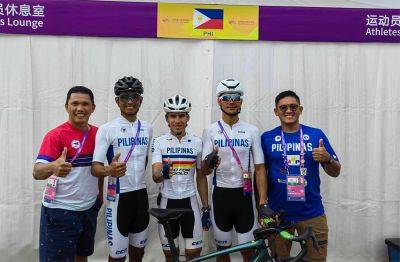 Philippines - Asian Games - Manila Standard - Cycling team ready for men’s road race in Hangzhou Asiad - manilastandard.net - Philippines - Japan - Kazakhstan - Cambodia - Mongolia - city Hangzhou - city Bangkok