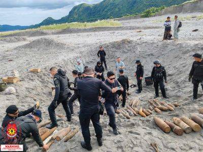 PNP bomb experts dispose of 360 lbs. of explosives