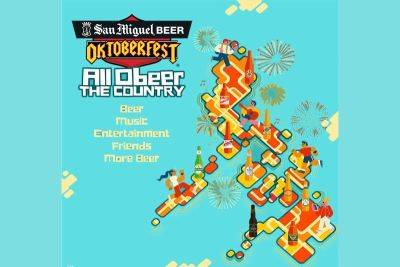 Dolly DyZulueta - San Miguel Beer announces Oktoberfest schedule 'all o-beer' the Philippines - philstar.com - Philippines - Germany - county San Miguel - Manila