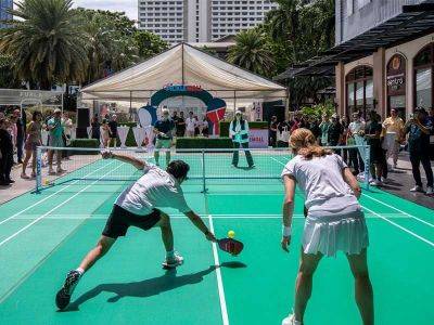 Pickleball takes root at Ayala Malls with clinics, tournaments