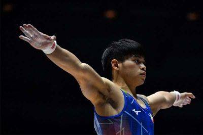 Yulo 4th in floor exercise at gymnastics worlds