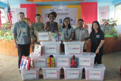 US donates P500K learning materials to Cagayan coastal town