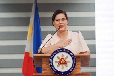 VP Sara: Pray for blessings, protection