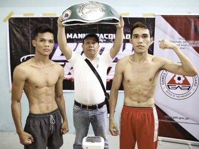 Trinidad, Guinahon fight for PBF light-fly title in 'Blow-By-Blow'
