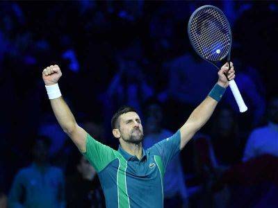 Djokovic top of the world after sinking Rune in ATP Finals