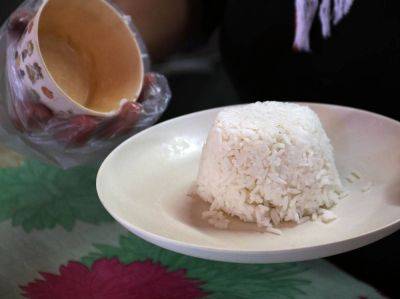 Bill on serving half-cup rice pushed