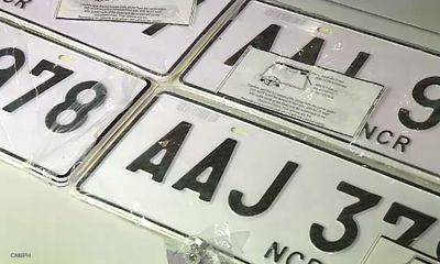 LTO to clear backlog on motor vehicle plates by Nov. 15