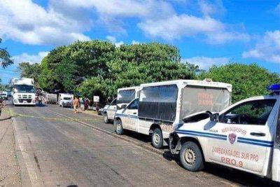 4 police vehicles damaged in Misamis Oriental highway mishap