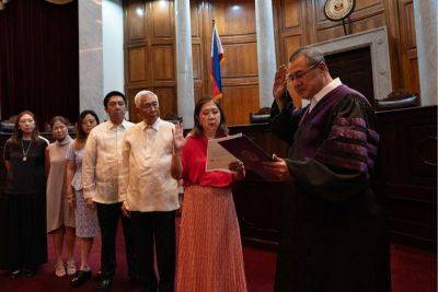 Marcos appoints new CA Presiding Justice
