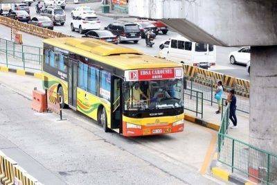 ‘Clearly marked government vehicles’ now banned on EDSA busway