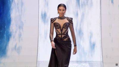 Michelle Dee finishes at Miss Universe 2023 Top 10 in Apo Whang-Od-inspired evening gown