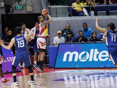 Beermen trounce Bolts for 1st win