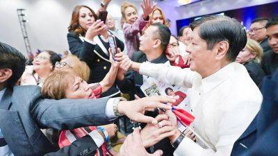 Marcos thanks Pinoys in Hawaii for helping family during exile